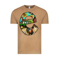 Vintage Camel farm life alphabet lowercase letters e Vintage Tee - BundleAndBundleShop
