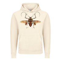 Vintage Artic acrocinus beetle with wings Vintage Hoodie - LillyAllenDesigns