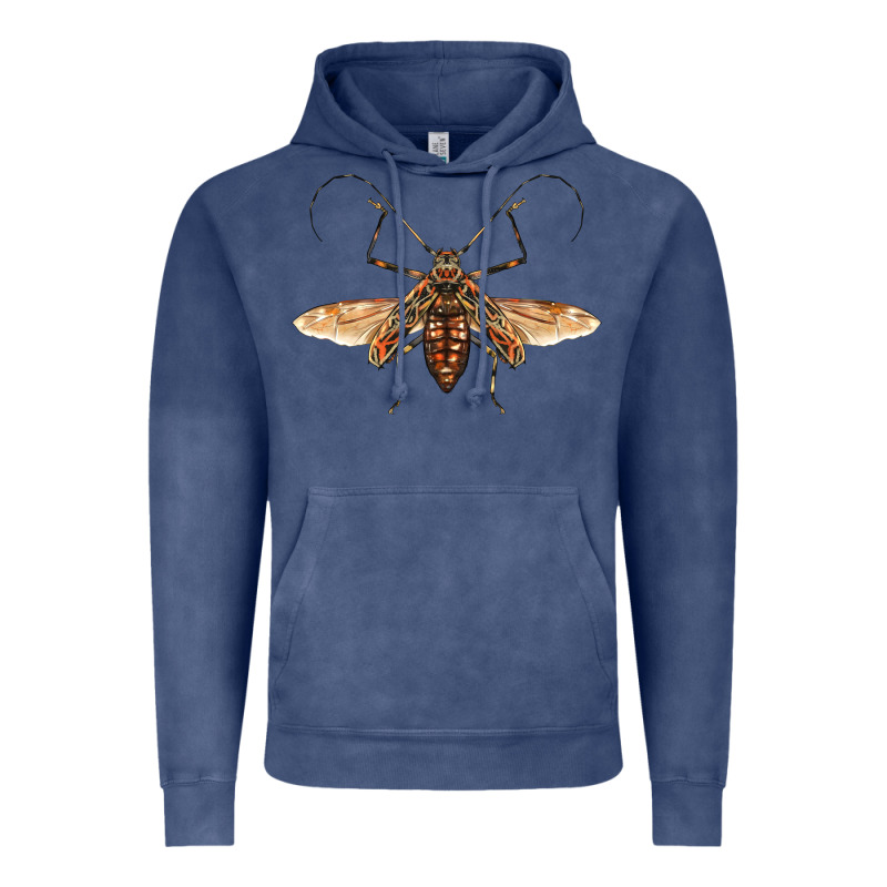 Acrocinus Beetle With Wings Vintage Hoodie by LillyAllenDesigns | Teevron