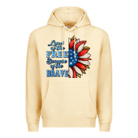 Pina Colada Patriotic Sunflower Premium Hoodie - Jasminsmagicworld