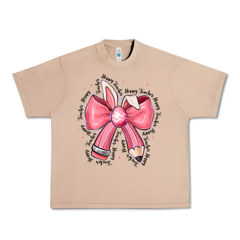 Easter Bunny Pencil Bow Urban Heavy Tee by CowhideDigitalArt | Teevron