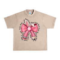 French Oak easter bunny pencil bow Urban Heavy Tee - CowhideDigitalArt