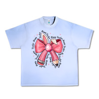 Grape Ice easter bunny pencil bow Urban Heavy Tee - CowhideDigitalArt