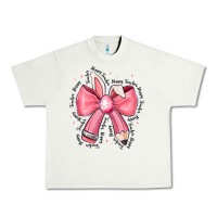 Pistachio easter bunny pencil bow Urban Heavy Tee - CowhideDigitalArt