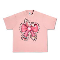 Salmon easter bunny pencil bow Urban Heavy Tee - CowhideDigitalArt