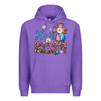 Purple he is risen cross Premium Hoodie - Artiststas