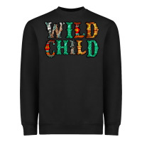 Black western wild child Heavyweight Sweatshirt - Jasminsmagicworld