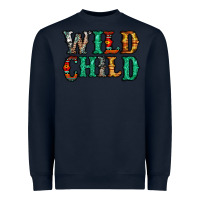 Navy western wild child Heavyweight Sweatshirt - Jasminsmagicworld