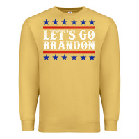 Antique Gold Let's Go Brandon Premium Sweatshirt - Jasminsmagicworld