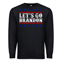 Black Let's Go Brandon Premium Sweatshirt - Jasminsmagicworld