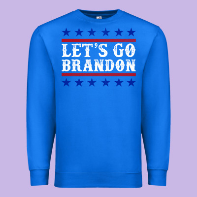 Let's Go Brandon Premium Sweatshirt Designed By Jasminsmagicworld