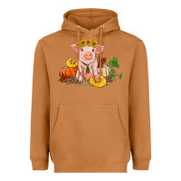 Meerkat fall pig Heavyweight Hoodie - RanaPortraitStore