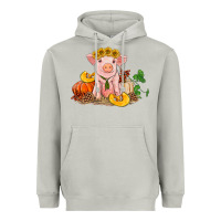 Moon Dust fall pig Heavyweight Hoodie - RanaPortraitStore