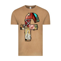 Vintage Camel farm life alphabet lowercase letters f Vintage Tee - BundleAndBundleShop