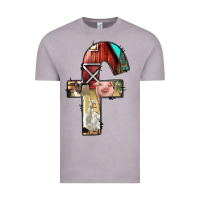 Farm Life Alphabet Lowercase Letters F Vintage Tee | Teevron