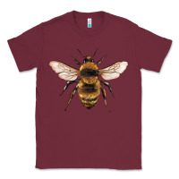 Burgundy bee Classic Tee - Artiststas