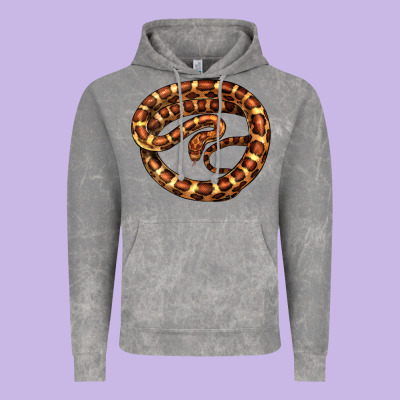 Corn Snake Illustrations Vintage Hoodie Designed By Lillyallendesigns