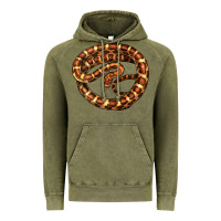 Vintage Olive Corn Snake Illustrations Vintage Hoodie - LillyAllenDesigns
