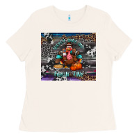 Bone turkey wine and feelin fine tumbler Ladies Tee - BundleAndBundleShop