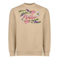 Mushroom Floral Daisy Mother Heavyweight Sweatshirt - RanaPortraitStore