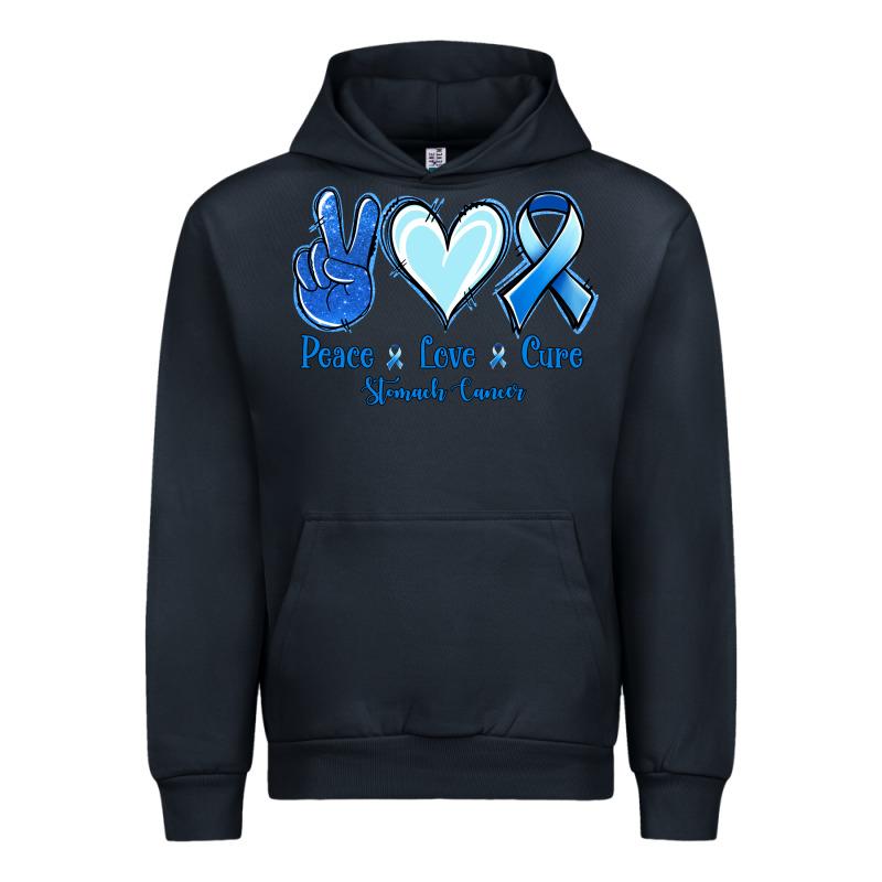 Peace Love Cure Stomach Cancer Urban Hoodie by Jasminsmagicworld | Teevron