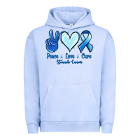 Pigment Grape Ice Peace Love Cure Stomach Cancer Urban Hoodie - Jasminsmagicworld