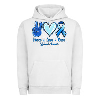 Pigment Lunar Rock Peace Love Cure Stomach Cancer Urban Hoodie - Jasminsmagicworld