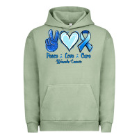 Pigment Oil Green Peace Love Cure Stomach Cancer Urban Hoodie - Jasminsmagicworld