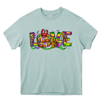 Mardi Gras Love Heavy Core Tee | Teevron