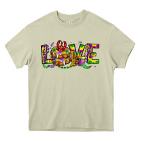 Mossy mardi gras love Heavy Core Tee - OliviaCreatesArt