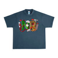 Midnight Navy christmas nr nurse practitioner nurse Urban Heavy Tee - LillyAllenDesigns