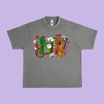 Christmas Nr Nurse Practitioner Nurse Urban Heavy Tee Designed By Lillyallendesigns