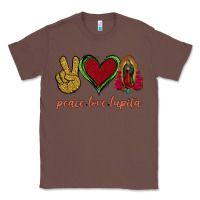 Chestnut Peace Love Lupita Classic Tee - Jasminsmagicworld