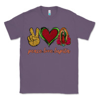 Lavender Peace Love Lupita Classic Tee - Jasminsmagicworld