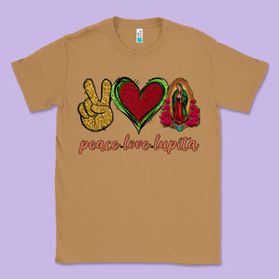 Peace Love Lupita Classic Tee Designed By Jasminsmagicworld