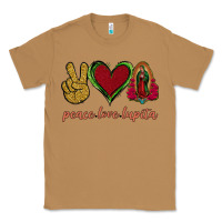 Toasted Coconut Peace Love Lupita Classic Tee - Jasminsmagicworld
