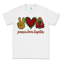 White Peace Love Lupita Classic Tee - Jasminsmagicworld