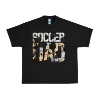 Black no background soccer dad Urban Heavy Tee - Jasminsmagicworld