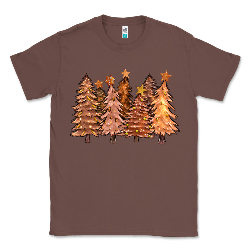 Melanin Christmas Trees With Lights Classic Tee by FaDigitalArtStudio | Teevron