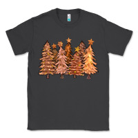 Smoke melanin christmas trees with lights Classic Tee - FaDigitalArtStudio