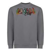 Storm western christmas mama claus sunflowers and cactus Heavyweight Sweatshirt - Jasminsmagicworld