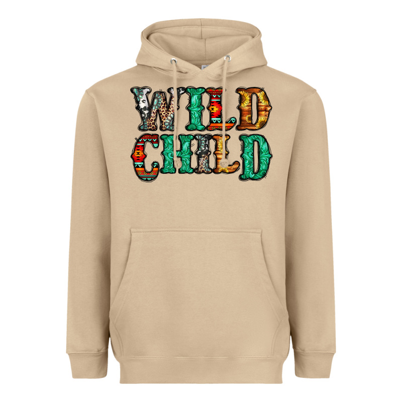 Western Wild Child Heavyweight Hoodie by Jasminsmagicworld | Teevron