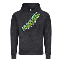 Vintage Black Papilio Machaon Caterpillar Vintage Hoodie - LillyAllenDesigns
