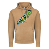 Vintage Camel Papilio Machaon Caterpillar Vintage Hoodie - LillyAllenDesigns