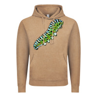Vintage Coffee Papilio Machaon Caterpillar Vintage Hoodie - LillyAllenDesigns