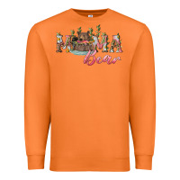 Carrot Mama bear with daisy Premium Sweatshirt - RanaPortraitStore