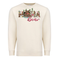 Sandshell Mama bear with daisy Premium Sweatshirt - RanaPortraitStore