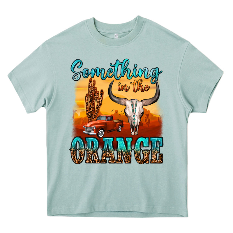 Something In The Orange Heavy Core Tee by OliviaCreatesArt | Teevron