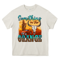 Cream something in the orange Heavy Core Tee - OliviaCreatesArt