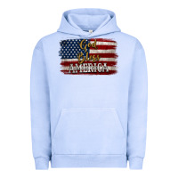 Pigment Grape Ice God Bless America Distressed Flag Urban Hoodie - Jasminsmagicworld